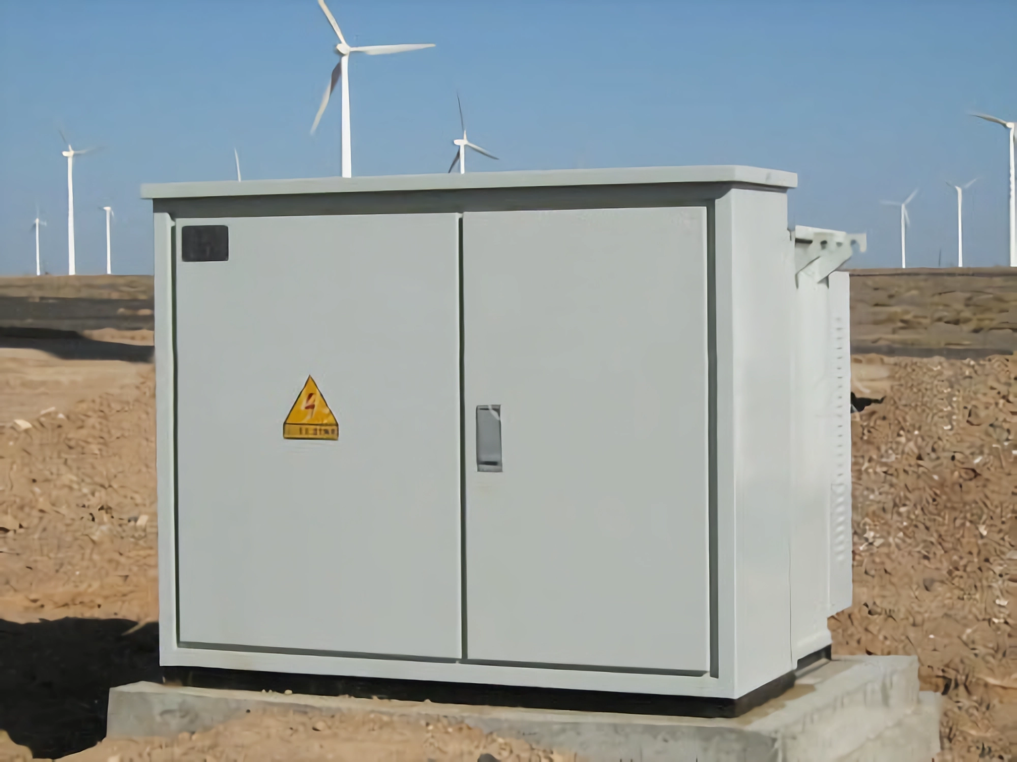 Subestación fotovoltaica inteligente/dedicada para generación de energía eólica